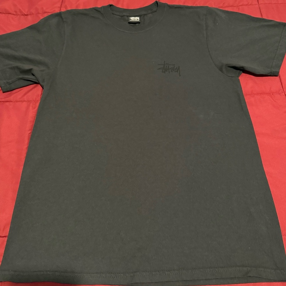 Stussy Men's Charcoal Tee